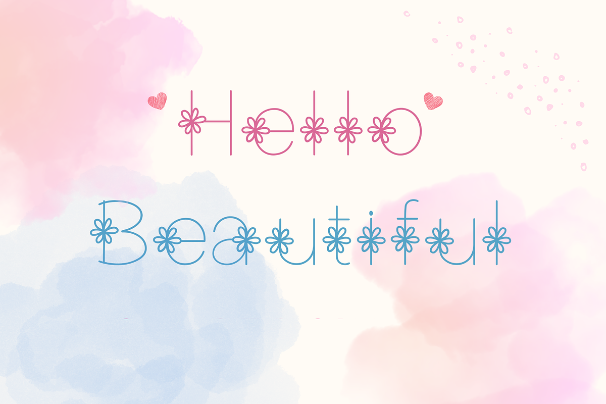 Daisy Font, a Script Font by Cutie_Kate_Studio (Photo 5 of 11)