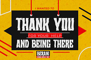 BERANI - Strong Display Font, a Font by Gassstype (Thumbnail 8 of 8)