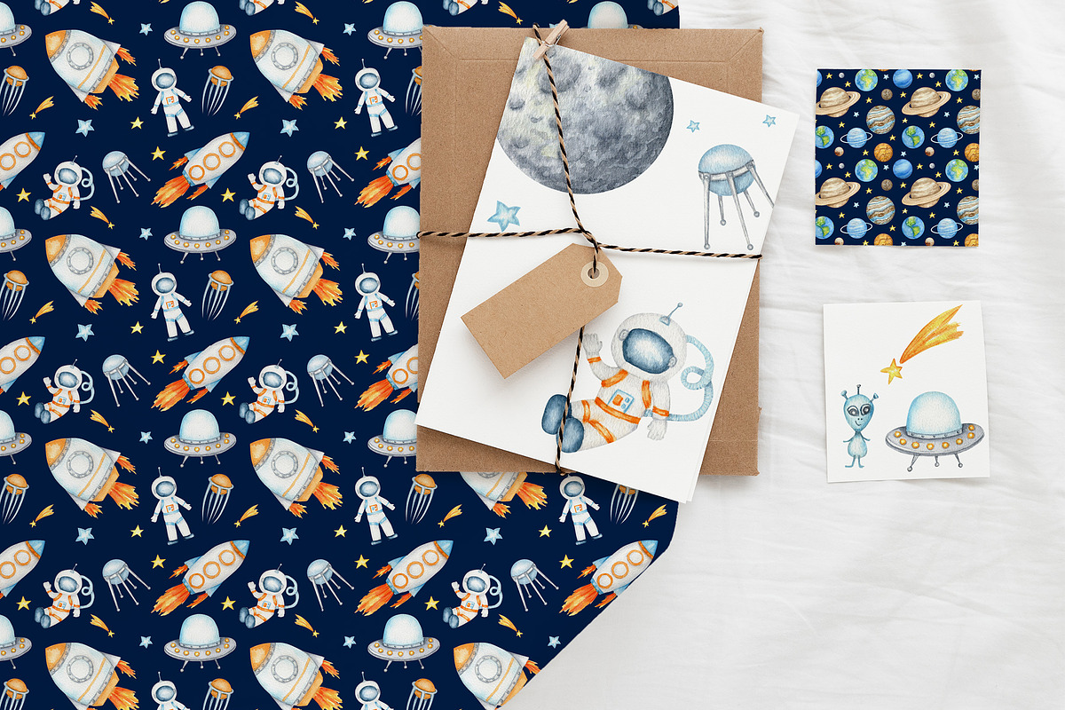 Space Solar System Planets, an Object Graphic by svetlanaARTdreams (Photo 12 of 13)