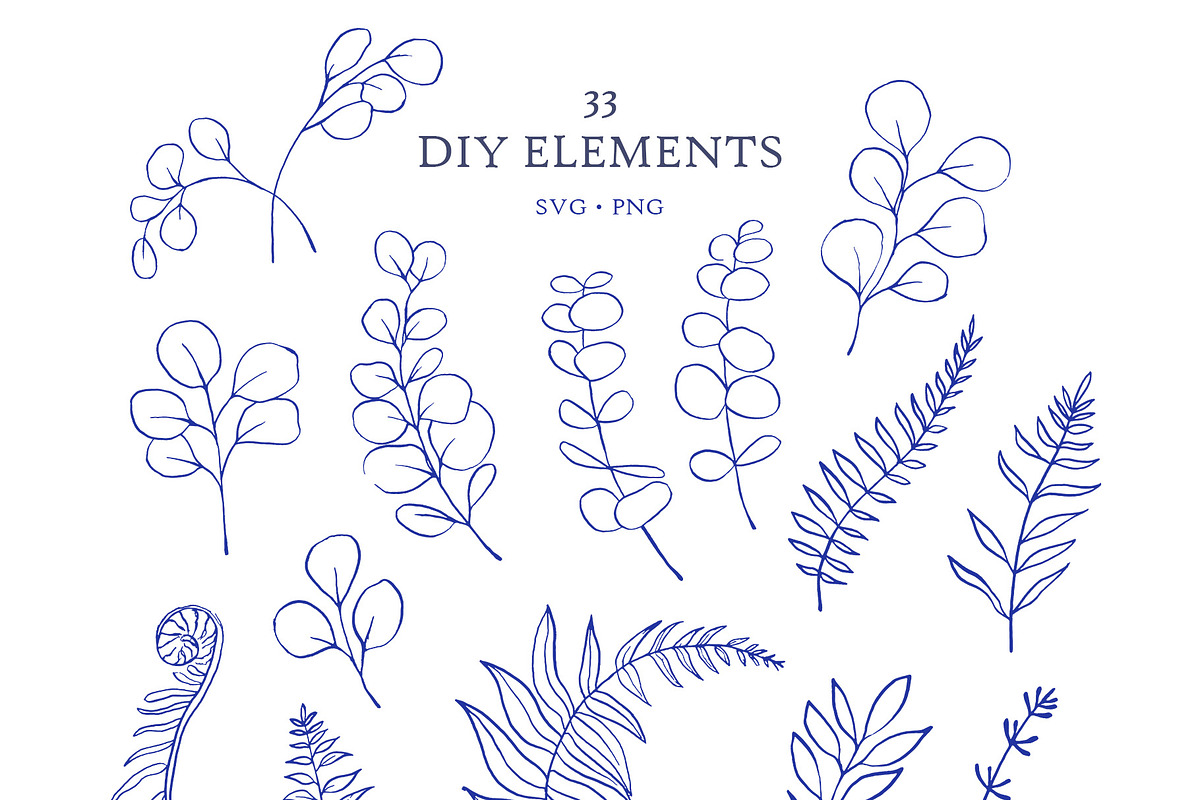 Blue&White. Chinoiserie inspired set, a Decorative Illustration by Liliia Polos Illustration (Photo 12 of 13)