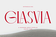 Glasvia, a Serif Font by zaaintype (Thumbnail 1 of 11)