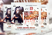 Halloween Flyer Template, a Templates & Theme by MithilaCreation (Thumbnail 1 of 6)