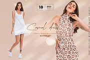 Dress Mockup Template Set, an Apparel Mockup by Neutral Mockups (Thumbnail 1 of 8)