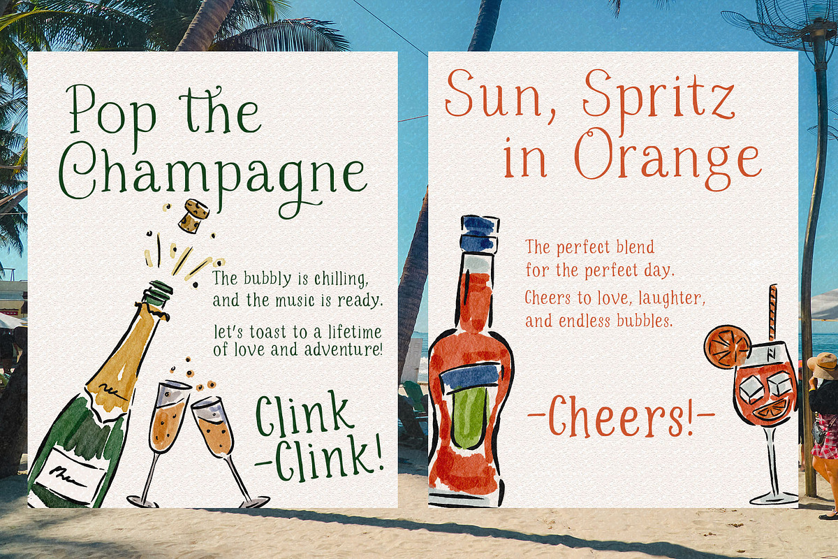 Almost Forty – Dual Font Set, a Handwritten Font by deadlock studio (Photo 6 of 11)
