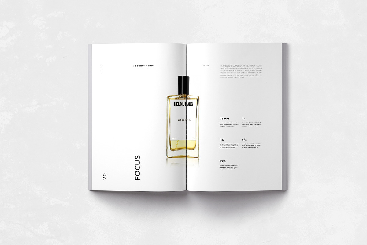Portfolio Minimalisme, a Brochure Template by T E M P L Y (Photo 3 of 8)