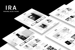 Ira - Minimal Blog WordPress Theme