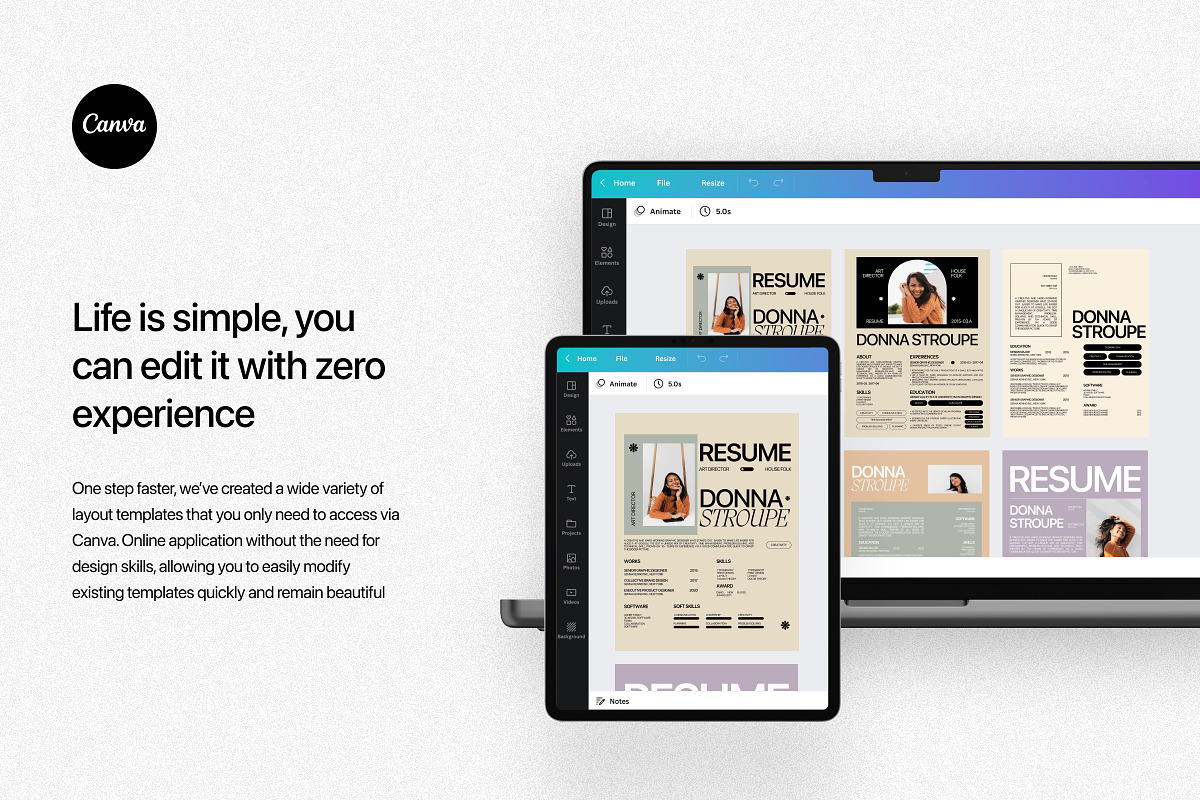 Asyana - Resume Template Kit, a Resume Template by Creavora (Photo 6 of 7)