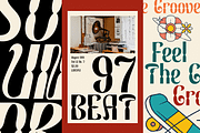 Brylan – A Retro Modern Display Sans, a Sans Serif Font by roomspace creative lab (Thumbnail 3 of 11)