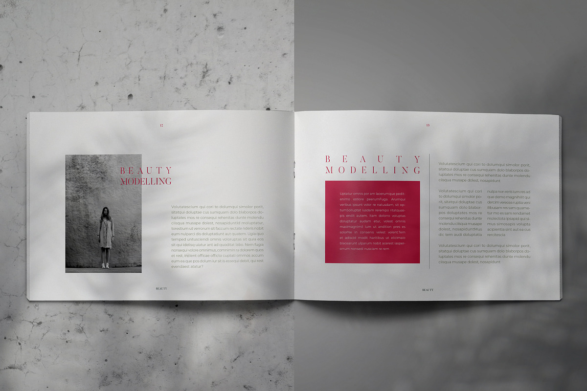 BEAUTY Lookbook Brochure Template, a Brochure Template by Indotitas (Photo 7 of 9)