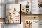 Business Magazine Volume 1, a Magazine Template by Creatif Foundry (Thumbnail 1 of 7)