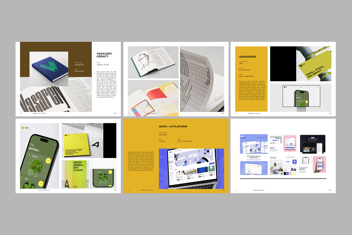 Multipurpose Portfolio Template, a Marketing Template by Bervisual (Photo 5 of 7)