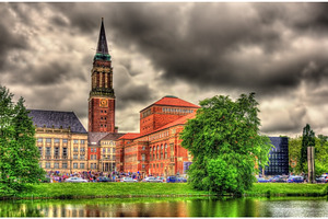 View of Kiel city hall - Germany, an Architecture Photo by Leonid Andronov
