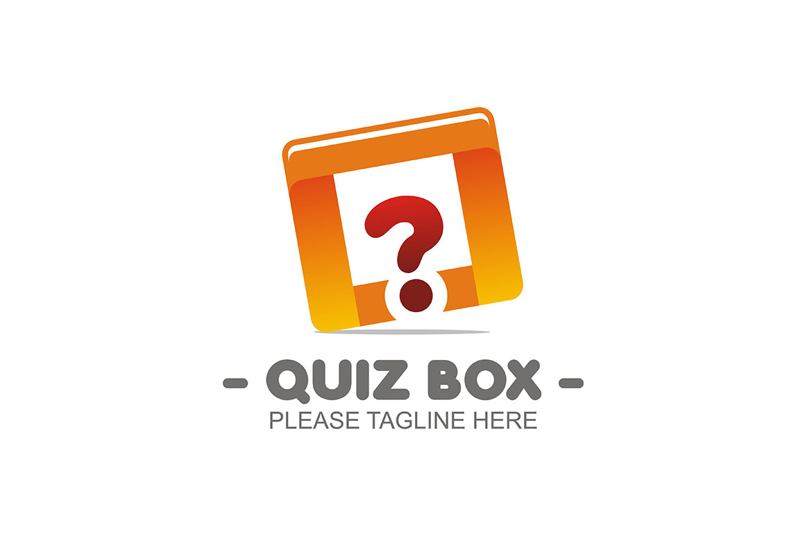 Quiz Box, a Branding & Logo Template by Friendesigns