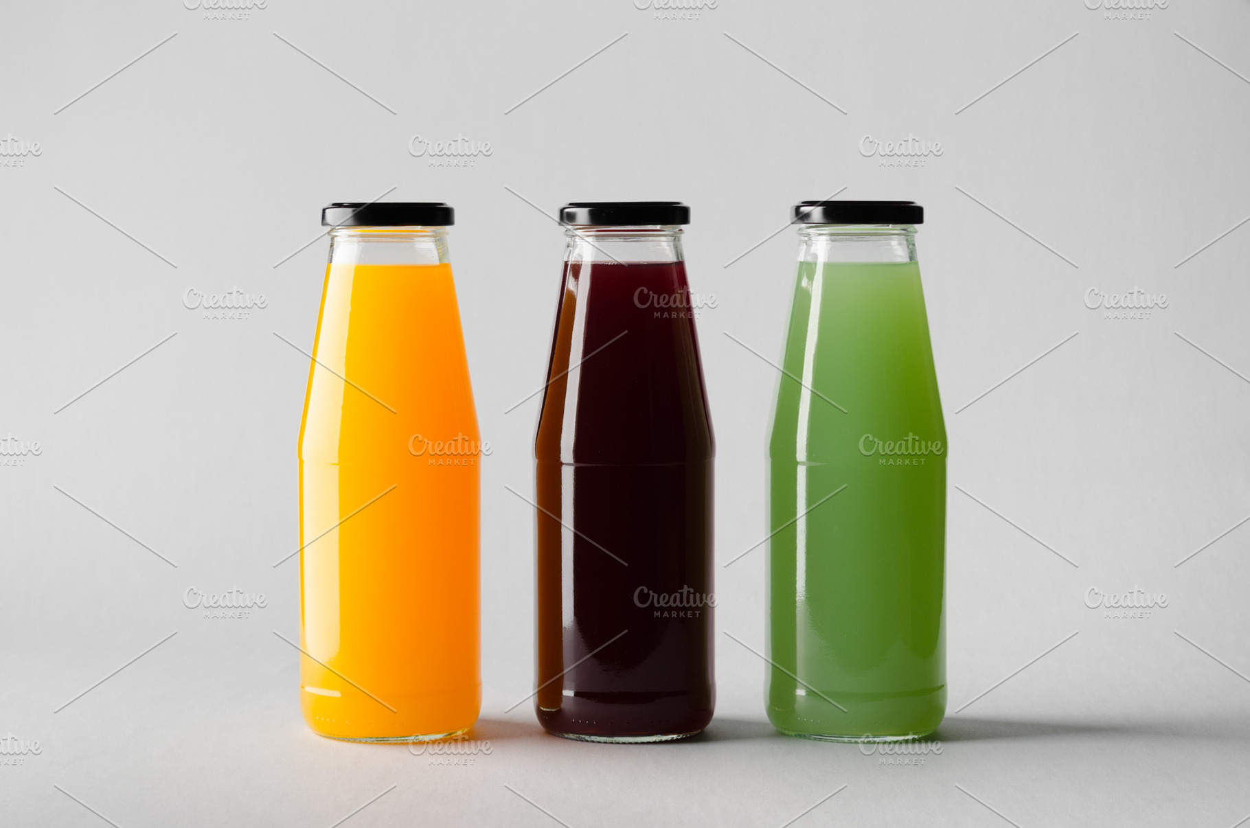 Juice bottle mockup JPEG, a Food & Drink Photo by Shablon