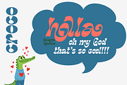 Balegita Groovy Typeface, a Font by madeDeduk (Thumbnail 5 of 11)