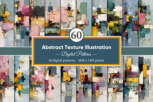 Abstract Texture Illustration, a Decorative Illustration by Housui Patterns