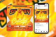 Sunday Chillout Night Event Flyer, a Flyer Template by FlyerPixles(SP11) (Thumbnail 1 of 3)