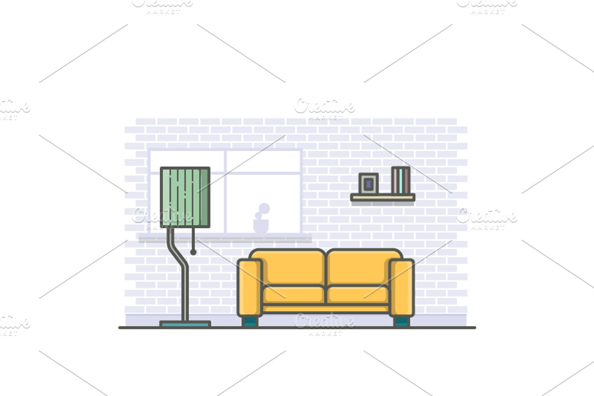 Interior design, a Decorative Illustration by I-RO (Photo 2 of 4)