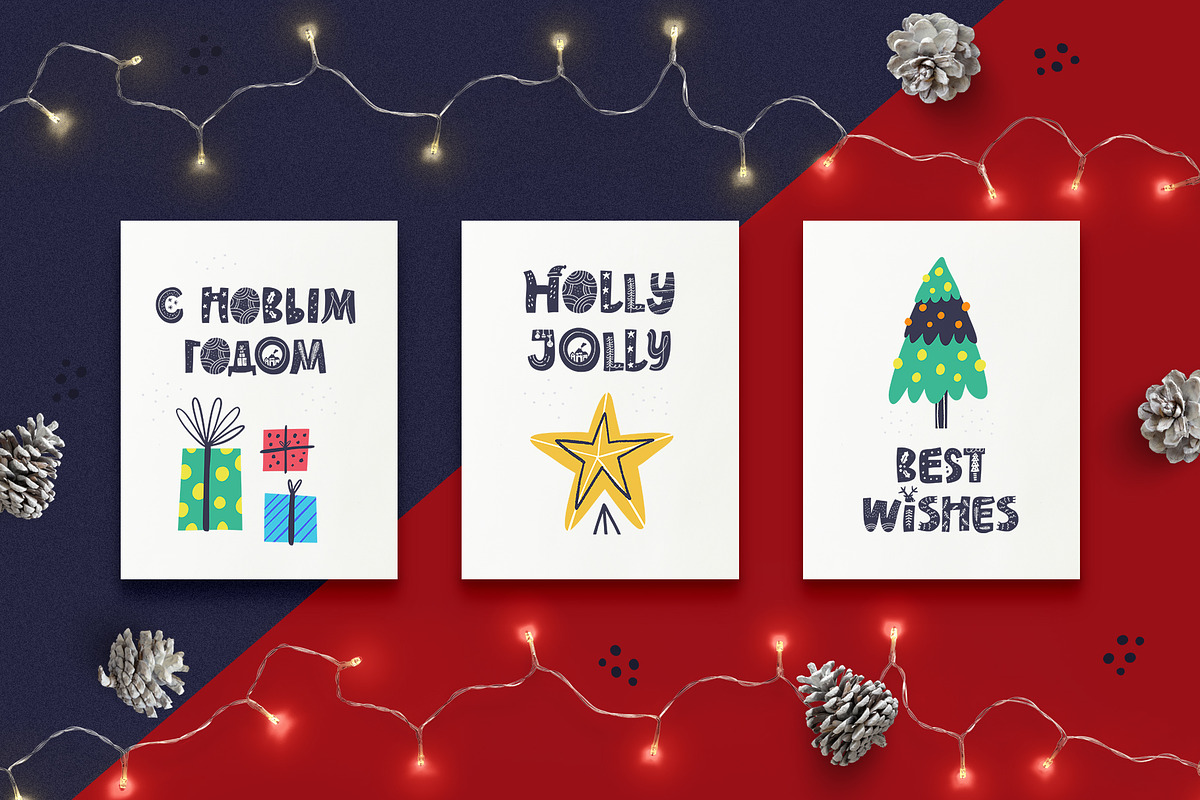 Nordic Christmas - scandinavian font preview 7