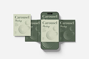 Clean Carousel Mockup, an Advertising Mockup by Indah (Thumbnail 5 of 6)
