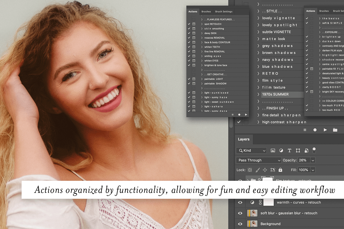 REVIVE Retouch Photoshop Actions, an Action Add-On by Ashley Alexandra Design (Photo 5 of 17)