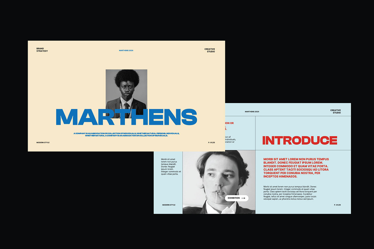 Marthens - Brand Strategy Keynote, a Presentation Template by Creatorism (Photo 2 of 10)