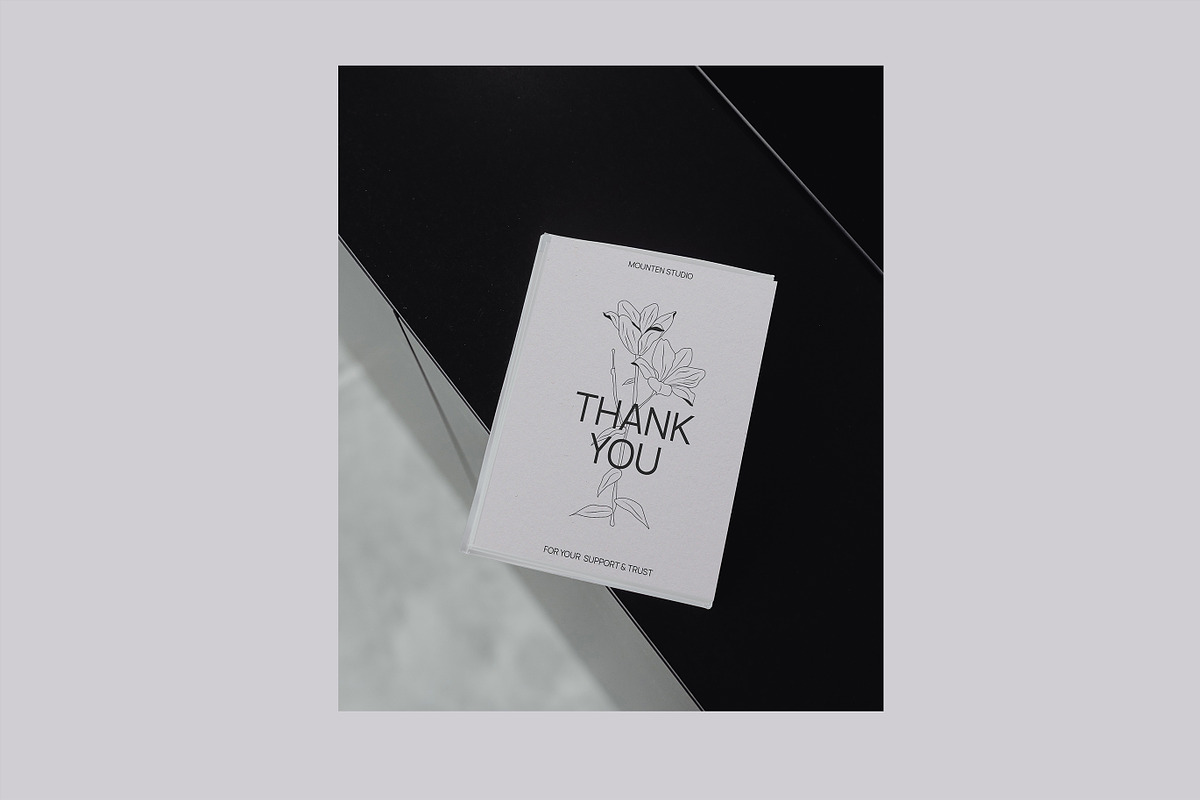 postcard thank you card collection, a Stationery Template by Replika Machine (Photo 7 of 7)