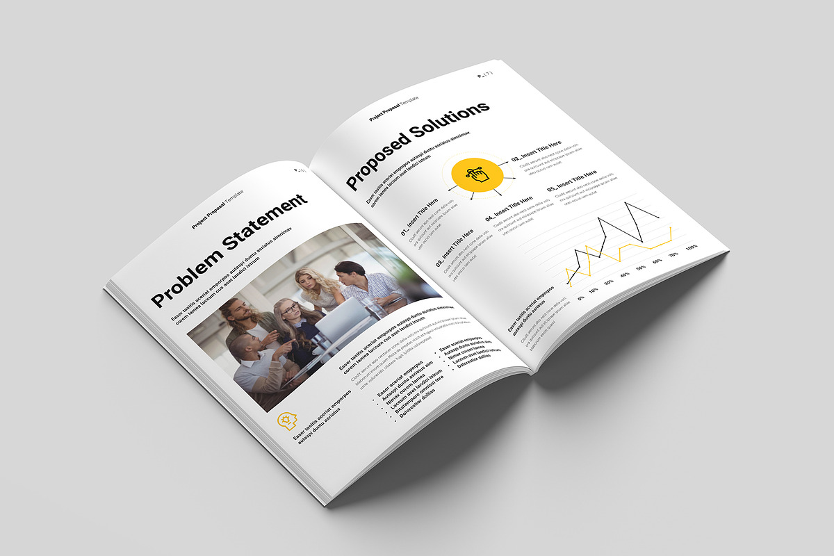Project Proposal Template, a Brochure Template by GoldenGrid Studio (Photo 4 of 10)