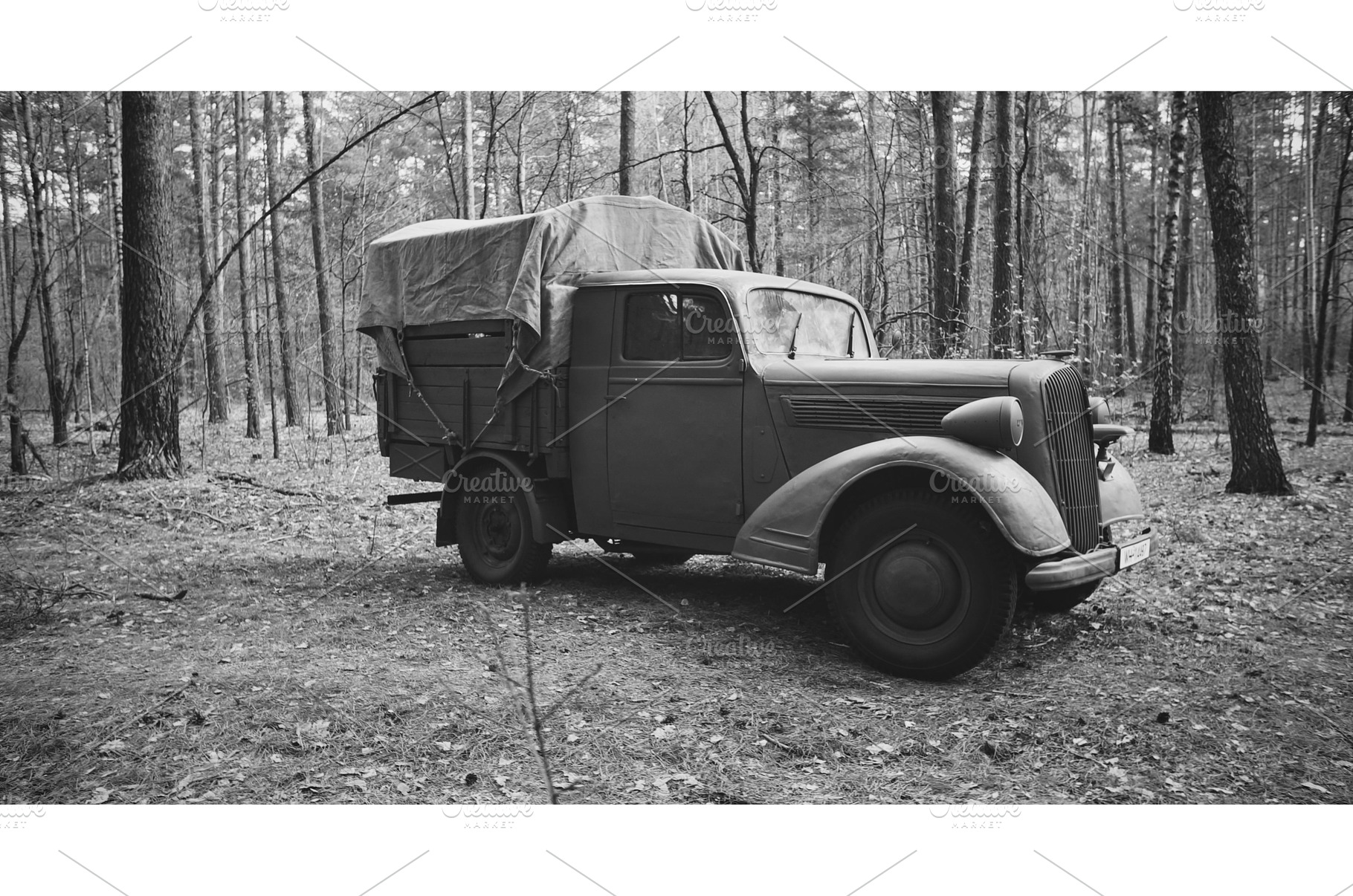 German Vehicle Truck Opel Blitz In, a Transportation Photo by Our Amazing World