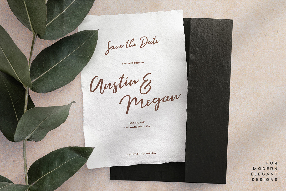 Brave Youth Script Typeface preview 7