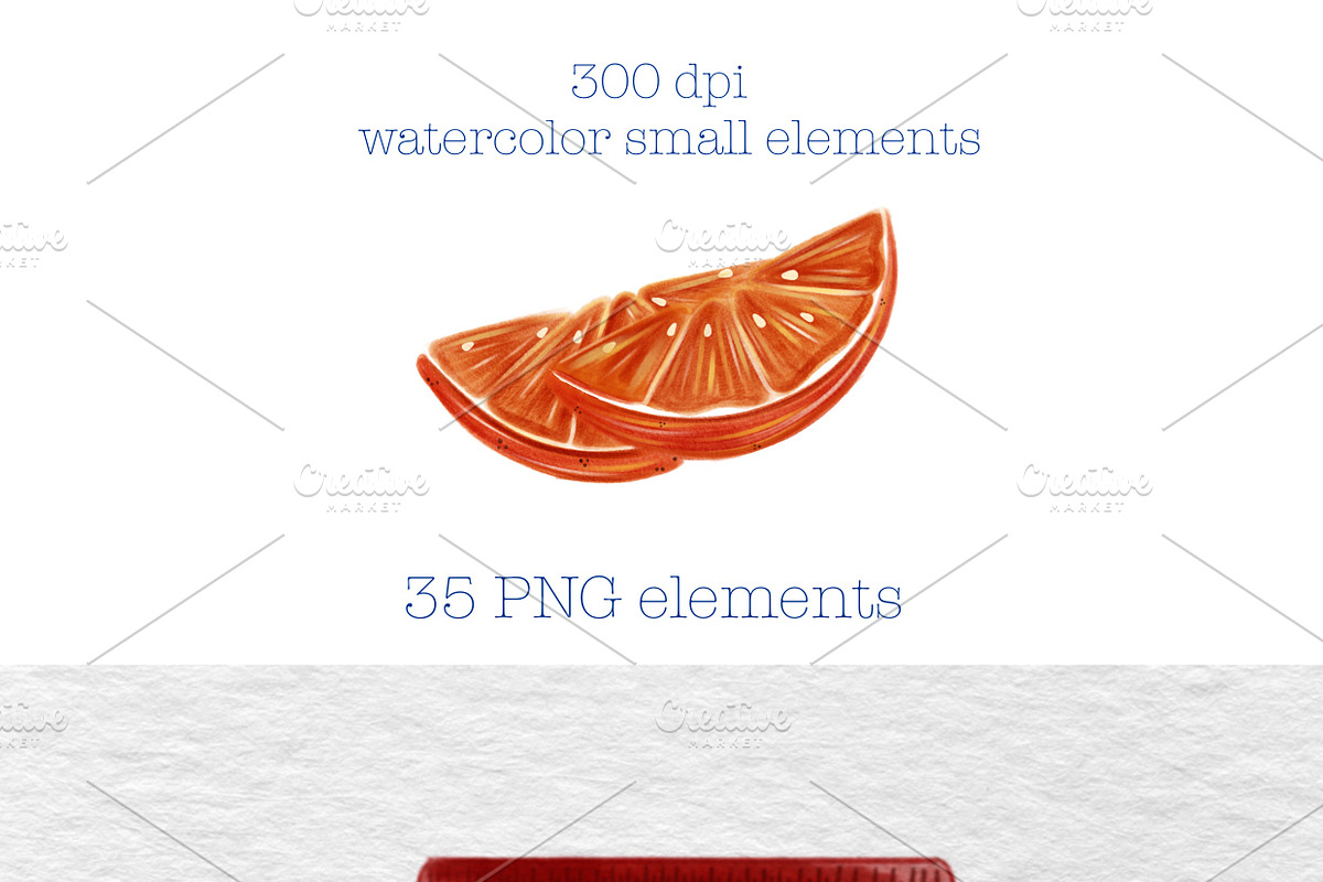 Breakfast WATERCOLOUR clipart pack, a Decorative Illustration by Oleksandra Illustrates (Photo 13 of 27)