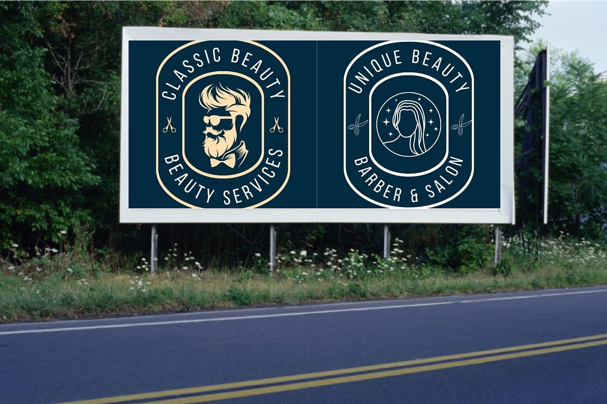 Chic Beauty Logo Templates, a Branding & Logo Template by Mishek Munene (Photo 6 of 8)
