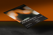 Minimal Exhibition Poster Template, a Poster Template by LePosey Studio (Thumbnail 3 of 9)