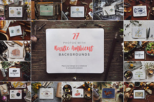 27 Notebook Mockups