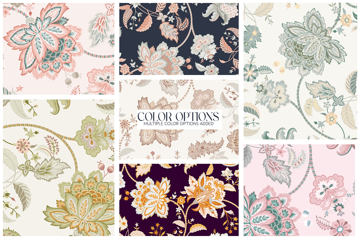 CHINTZ Luxury Seamless Pattern, a Pattern Graphic by Fabrivo (Photo 5 of 10)