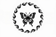 Nature Butterfly Vector Art, an Illustration by balal (Thumbnail 7 of 9)