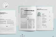 Symbolis Blogger Media Kit, a Stationery Template by Egotype (Thumbnail 4 of 15)