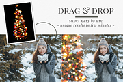 Christmas Trees photo overlays, a Layer Style Add-On by BrownLeopard (Thumbnail 5 of 8)
