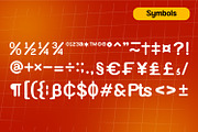 Losginext - Sans Serif Display Font, a Sans Serif Font by Rishsketch (Thumbnail 14 of 15)