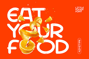 Little Foody - Food Font