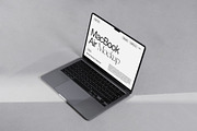 Clean MacBook Air Mockup PSD, a Mac Mockup by Feel This (Thumbnail 1 of 2)