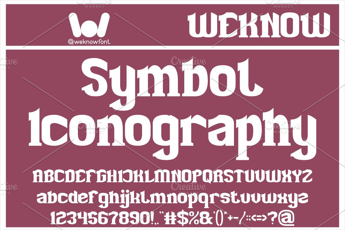 Micro expression font, a Slab Serif Font by weknow (Photo 5 of 8)