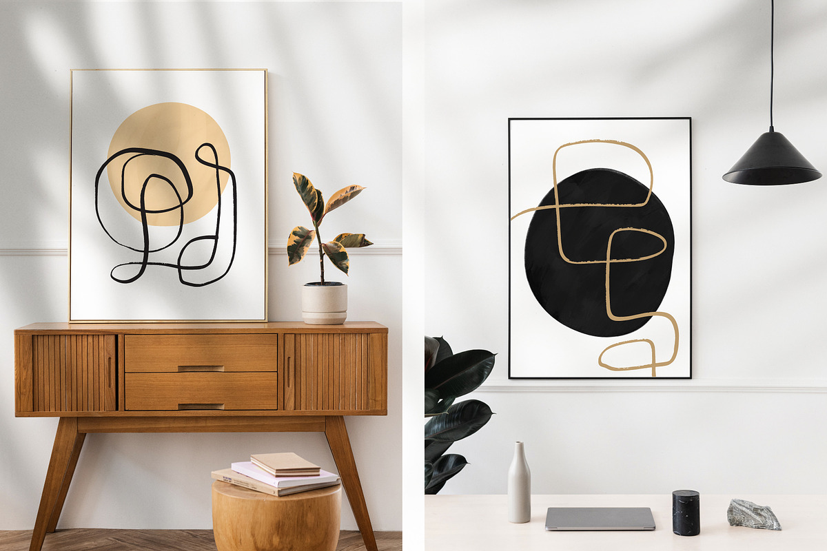 130+ Abstract Modern Art Creator, a Background Graphic by Katrinelly (Photo 9 of 13)