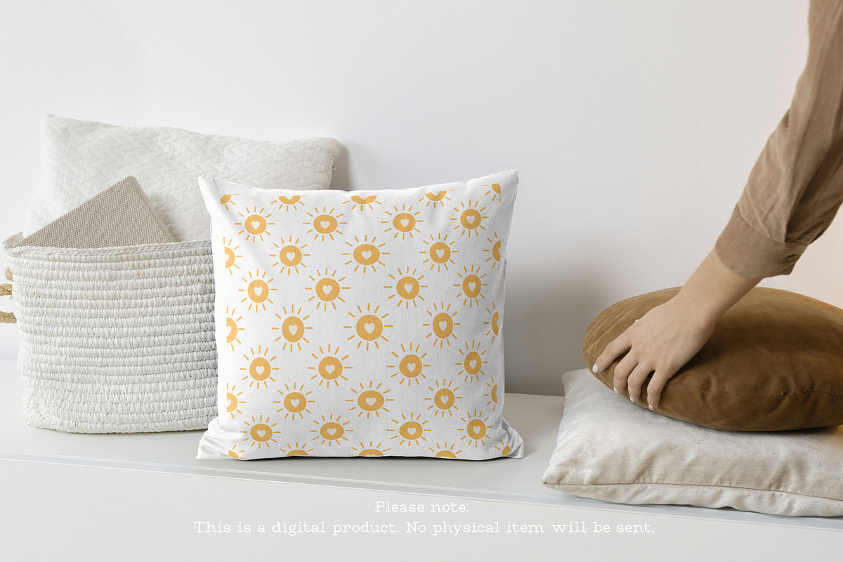 Boho Seamless patterns nature, a Decorative Illustration by Bielousova Art (Photo 5 of 7)