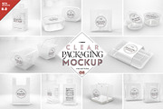 08 Clear Container Packaging Mockups, a Cups & Container Mockup by INCDesign (Thumbnail 1 of 22)