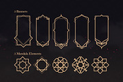 Arabic Deco UI, an Object Illustration by Olga Ryzychenko (Thumbnail 6 of 13)