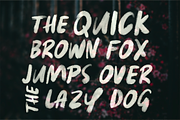 SAY | TEXTURED BRUSH FONT, a Font by Sammy's Illustration (Thumbnail 2 of 7)