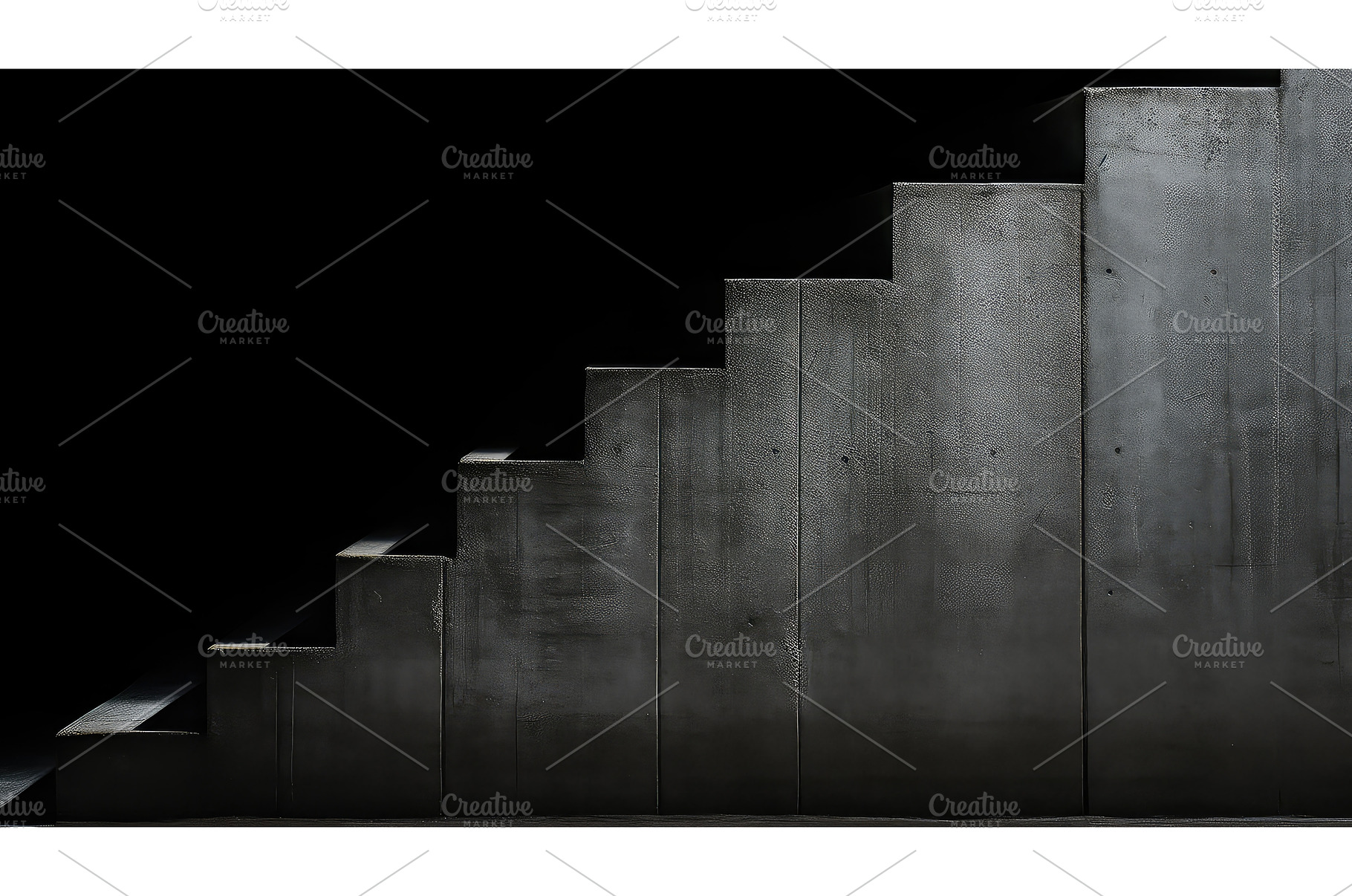 construction cement dark background, an Industrial Photo by pikepicture