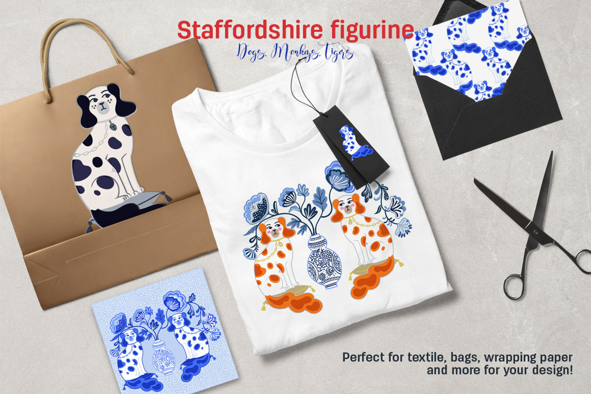 Staffordshire figurine., an Object Graphic by Anastasia (Photo 2 of 14)