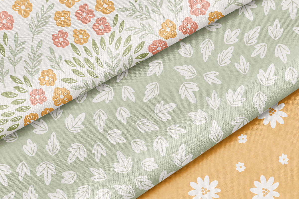 Meadow Flower Repeat Patterns, a Pattern Graphic by Emma Webb Studio (Photo 6 of 10)